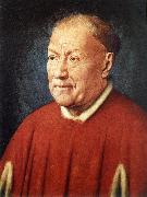 EYCK, Jan van Portrait of Cardinal Niccolo Albergati dfg oil painting